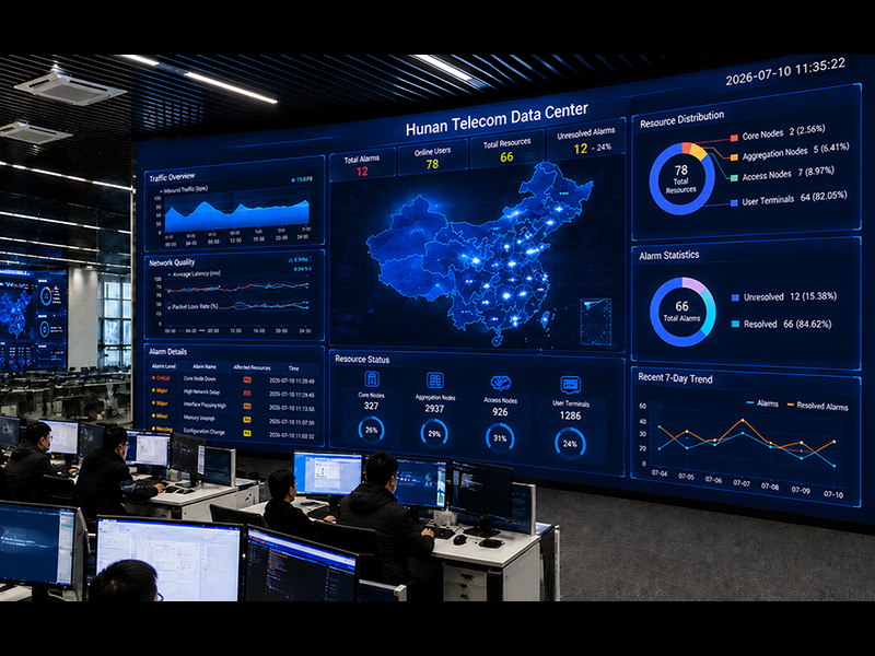 Data Center Seamless LED Display Case Study: Building a Smarter Operations Wall